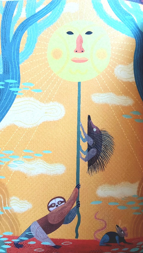 Ilustración de POR QUÉ EL TIGRE LE TIENE MIEDO AL FUEGO