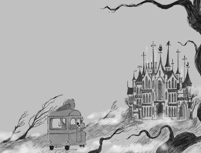 Ilustración de MISTERIO EN LA MANSIÓN