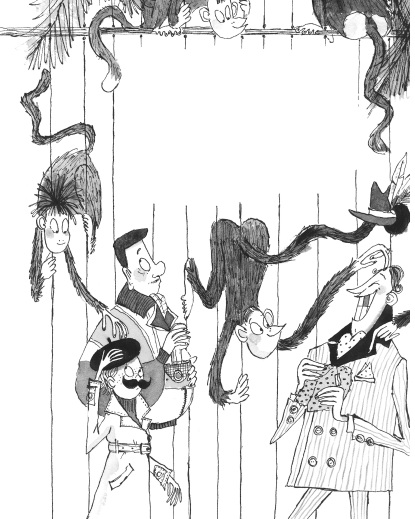 Ilustración de MISTERIO EN LA MANSIÓN