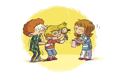 Ilustración de Escuela de detectives