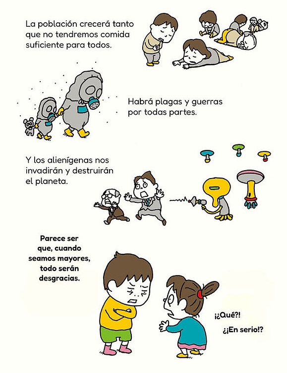 Ilustración de Tantos futuros como puedas imaginar