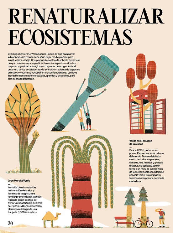 Ilustración de Ecotopías
