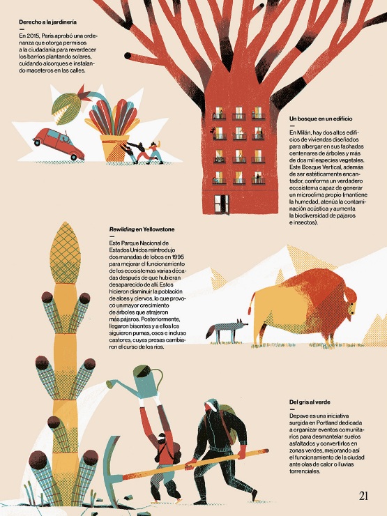 Ilustración de Ecotopías