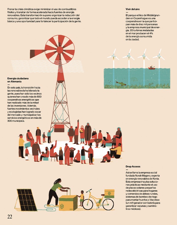 Ilustración de Ecotopías