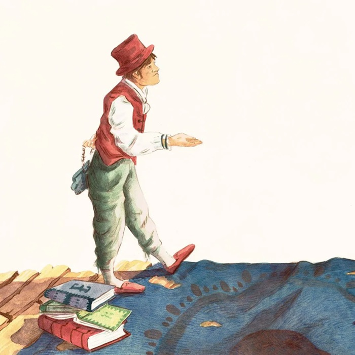 Ilustración de Bibliomanía