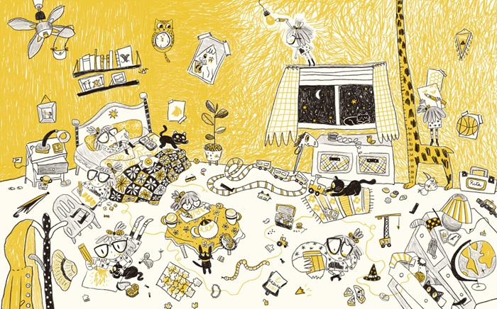 Ilustración de ¿Dónde está mi lápiz amarillo?