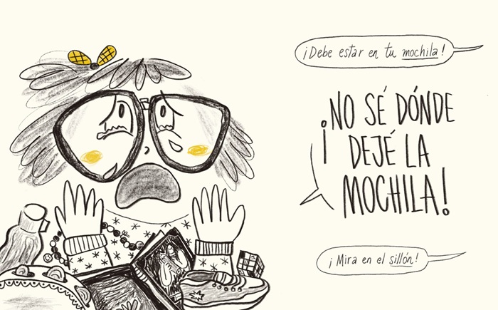 Ilustración de ¿Dónde está mi lápiz amarillo?