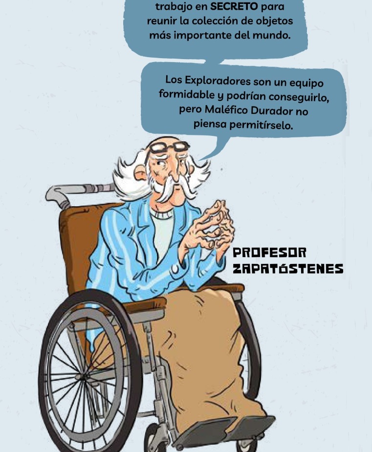 Ilustración de Los exploradores del tiempo