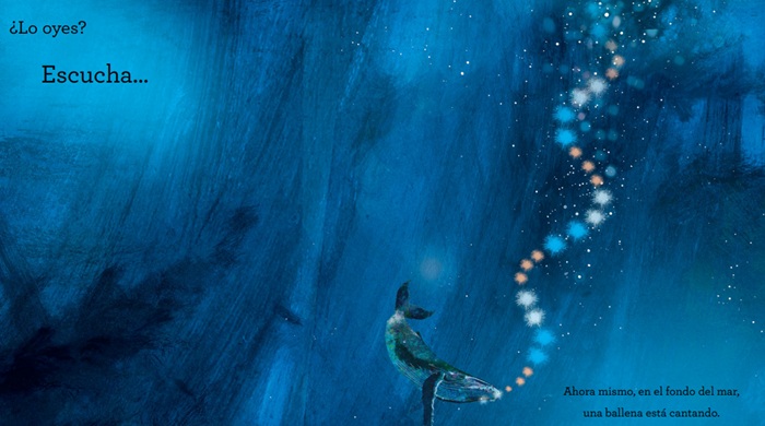 Ilustración de El canto de las ballenas