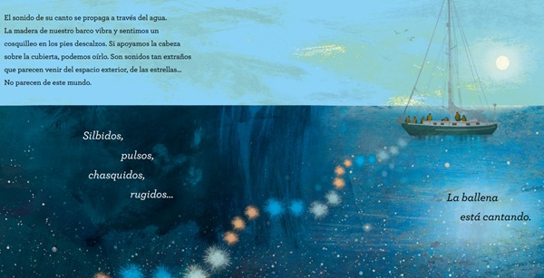 Ilustración de El canto de las ballenas