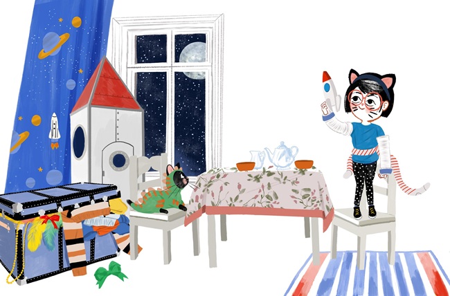 Ilustración de Un chico como los demás