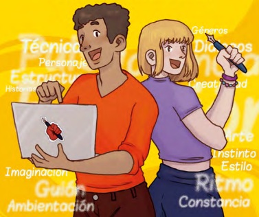 Ilustración de ¡ESCRIBIR, QUÉ PASADA!