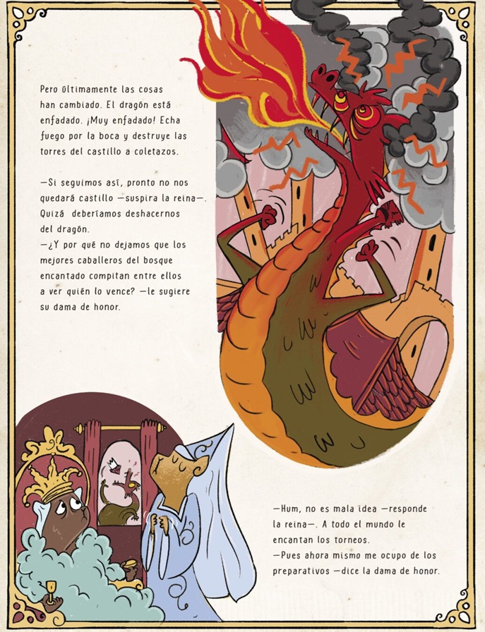 Ilustración de El torneo del dragón