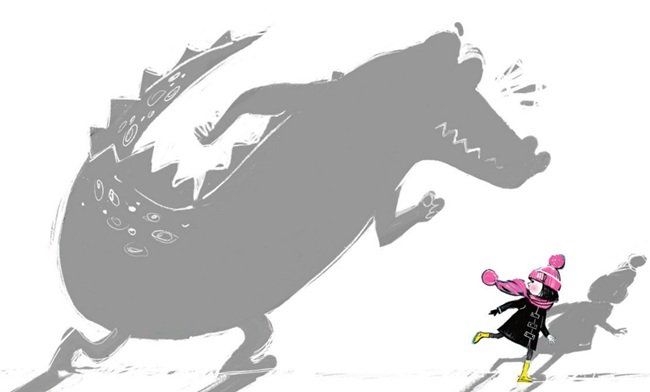 Ilustración de ¿CÓMO ES UN COCODRILO?