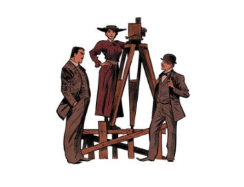 Ilustración de PIONEROS DEL CINE