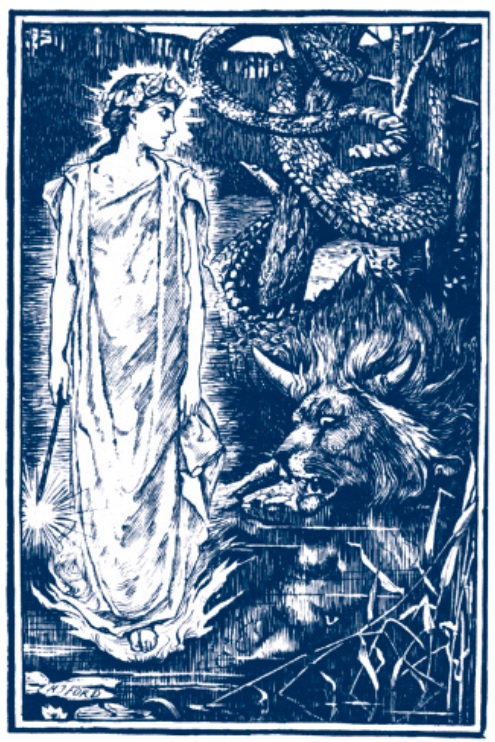 Ilustración de EL LIBRO AZUL DE LOS CUENTOS DE HADAS