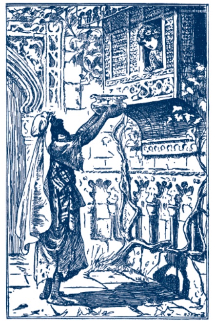 Ilustración de EL LIBRO AZUL DE LOS CUENTOS DE HADAS