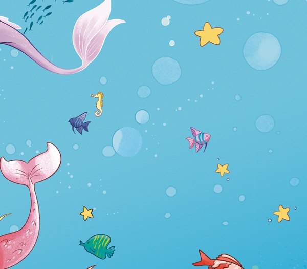 Ilustración de El libro secreto de las sirenas