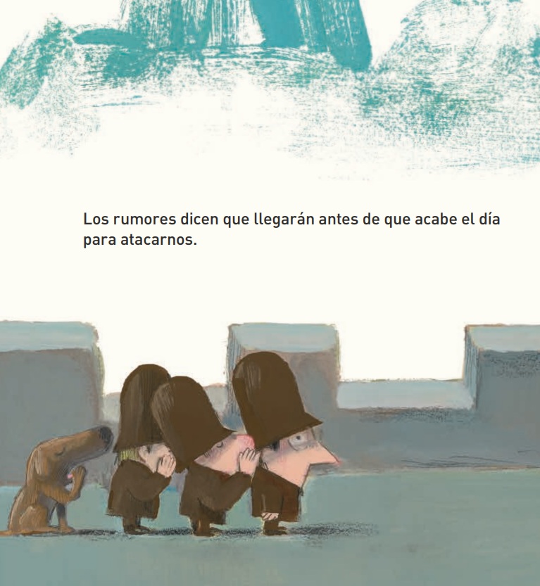 Ilustración de Esperando a los bárbaros
