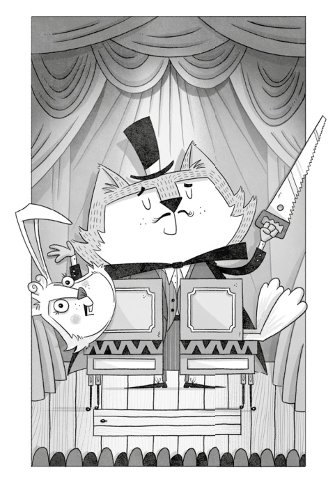 Ilustración de Sherlock Bones 1 y 2