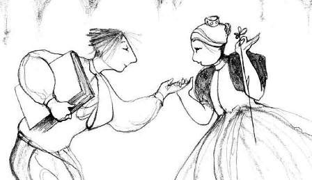 Ilustración de El príncipe que todo lo aprendió en los libros