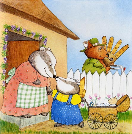 Ilustración de La estupenda mamá de Roberta