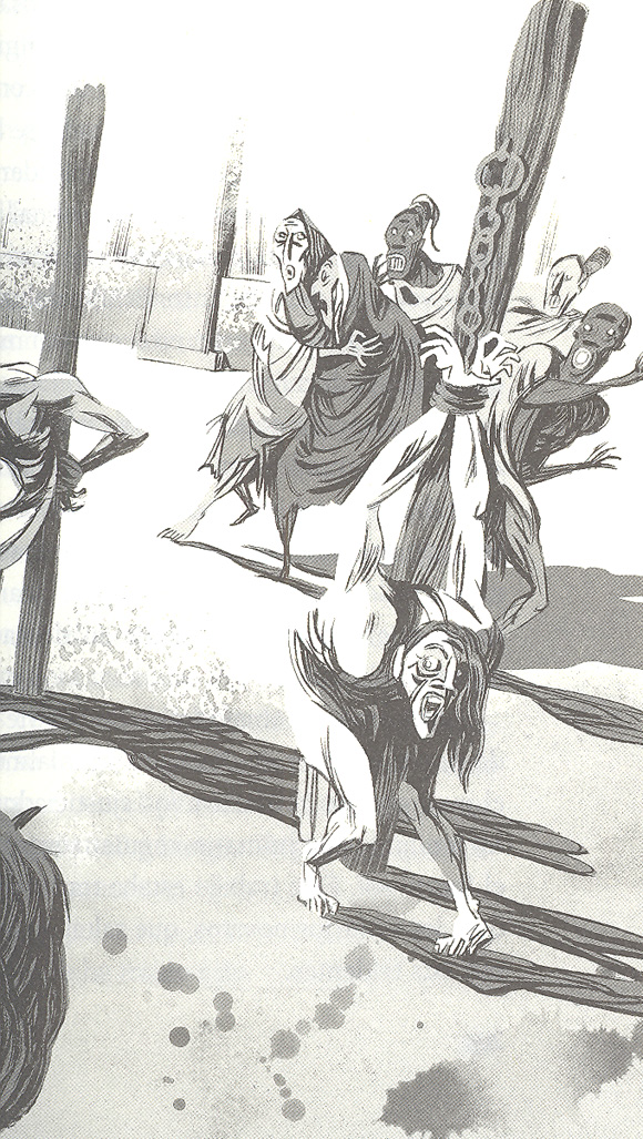 Ilustración de La gladiadora