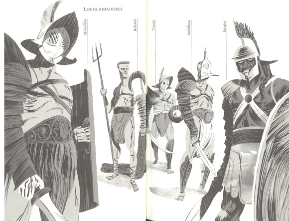Ilustración de La gladiadora