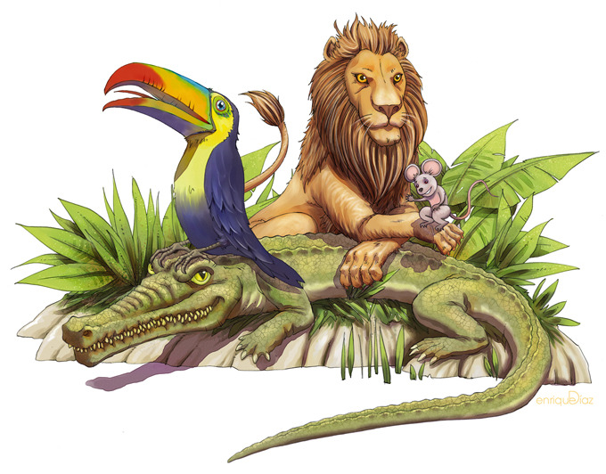 Ilustración de Poemas de América (antología)
