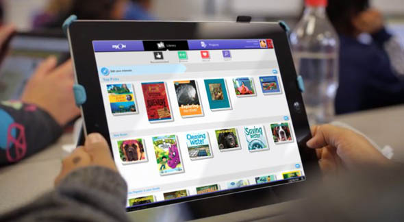 Imagen 1 de Libros digitales en la Biblioteca Escolar