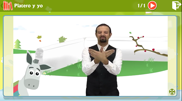 Imagen 1 de Te cuento: apps para lectores infantiles y juveniles sordos