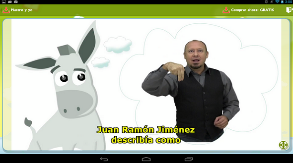 Imagen 2 de Te cuento: apps para lectores infantiles y juveniles sordos