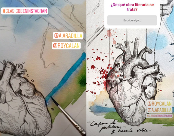Imagen 1 de Fundación Germán Sánchez Ruipérez y jóvenes escritores colaboran para reinterpretar los clásicos en formato y lenguaje de Instagram