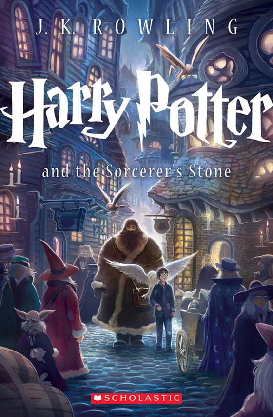 Imagen 1 de Scholastic revela la primera portada de la edición de bolsillo de Harry Potter en los EE.UU.