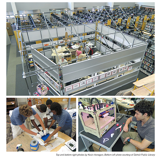 Imagen 1 de Makerspaces, espacios de creación en la biblioteca