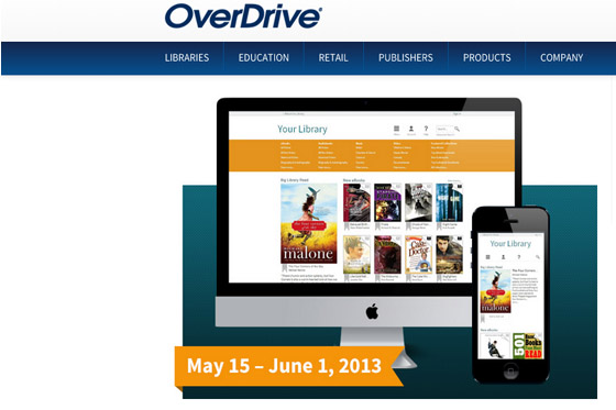 Imagen 1 de Big Library Red: Programa de OverDrive para promocionar un libro en tres mil bibliotecas 