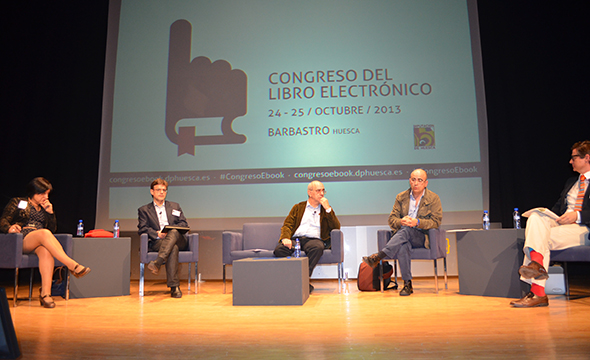 Imagen 1 de La Fundación en el Congreso sobre el libro electrónico en Barbastro