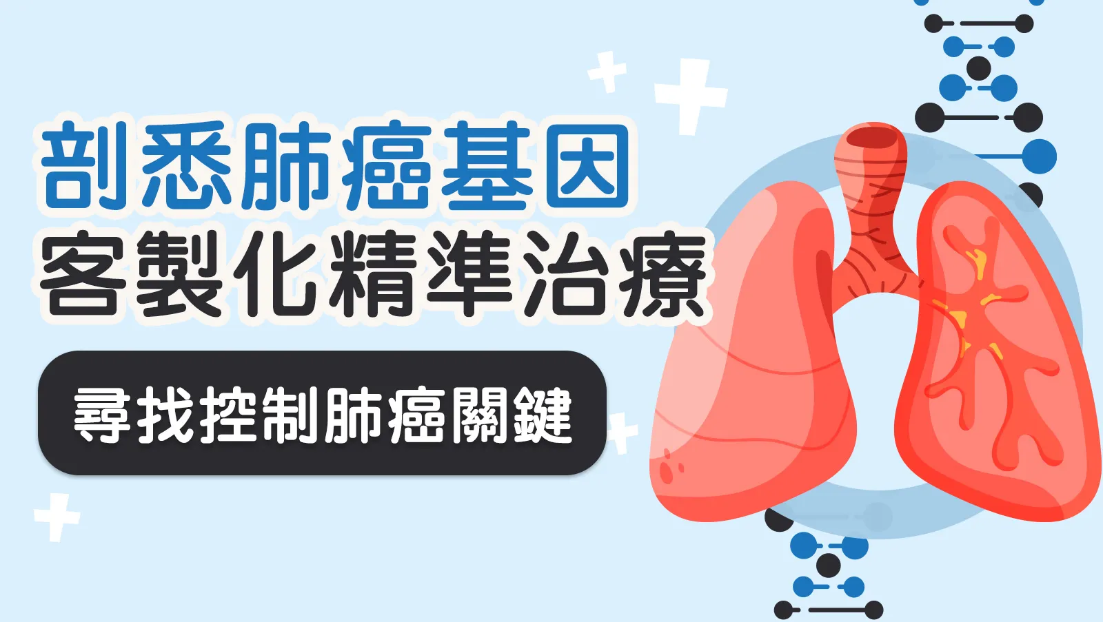 「罕見肺癌」？剖悉肺癌基因 客製化精準對症治療