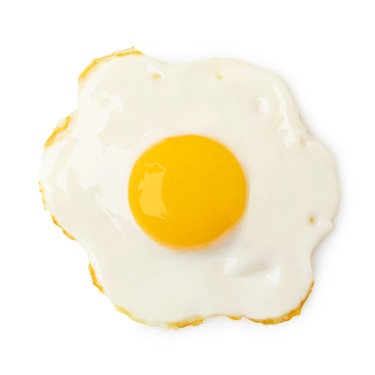 are fried eggs bad for dogs