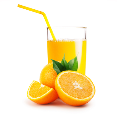 is orange juice good for dogs