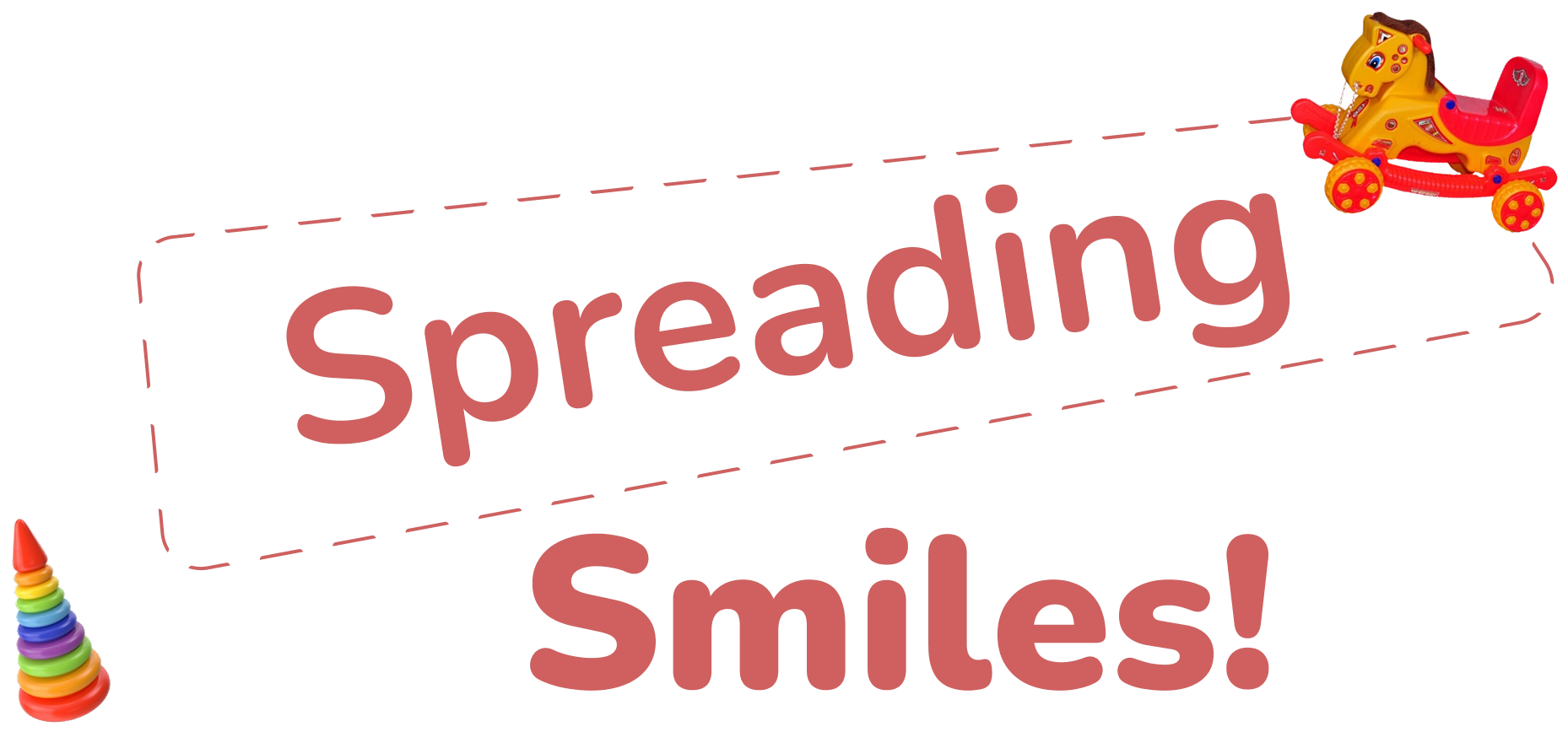 Spreading smile with Candy Toy