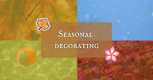 Seasonal decorating: How to express your decor prowess easily