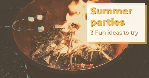 3 Creative summer party planning ideas