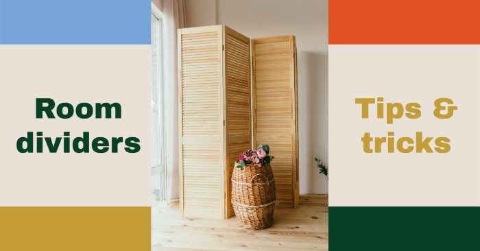 A basic guide to DIY room dividers