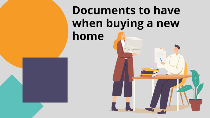 Documents you need when buying a home