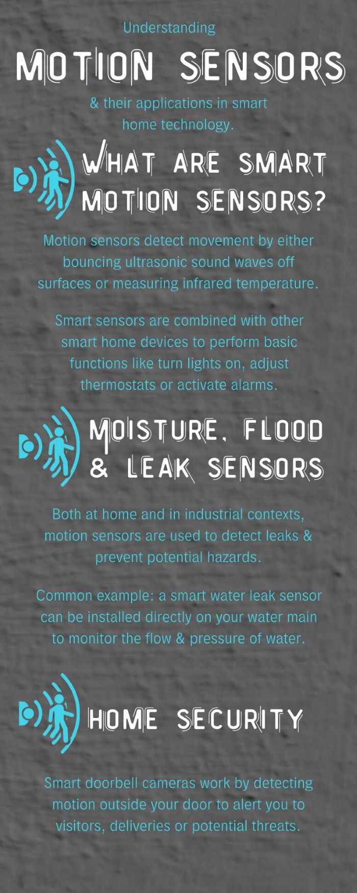 A basic guide to smart motion sensors infographic