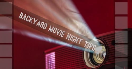 Backyard movie night ideas