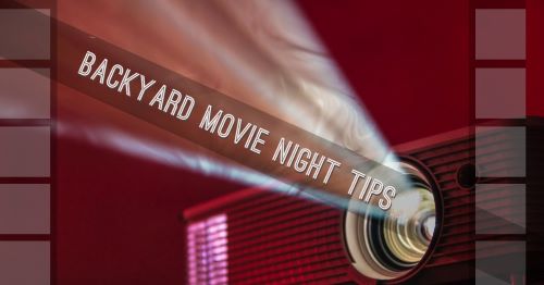 Backyard movie night ideas 