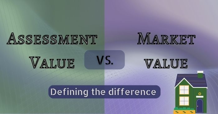 Understanding the difference between assessment value & market value