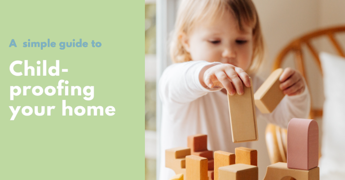 Kid playing with blocks